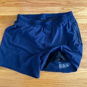 Ten Thousand Session Short - Navy - Mens Medium 5”